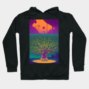 Cosmic Tree Dreamscape Hoodie